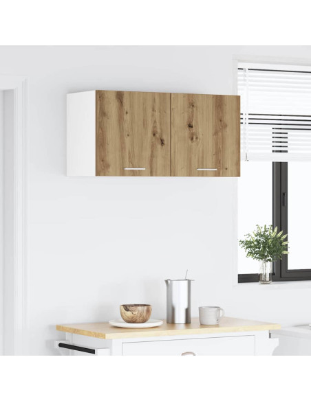 Armadio pensile Riga Rovere artigianale 80 x 31 x 40 cm