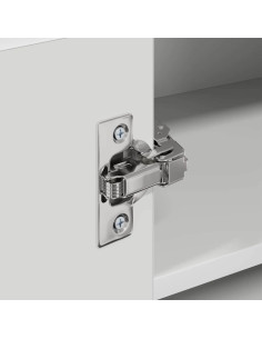 Armadio pensile Riga Bianco 57 x 57 x 40 cm Legno multistrato 2