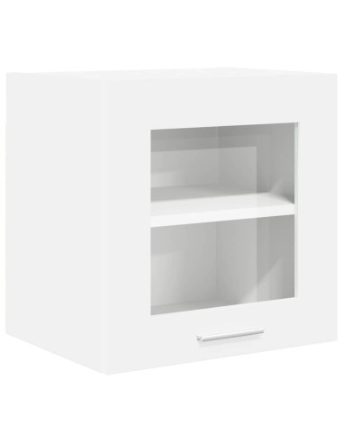 Armadio pensile con porta Riga 2 pcs Bianco 40 x 31 x 40 cm