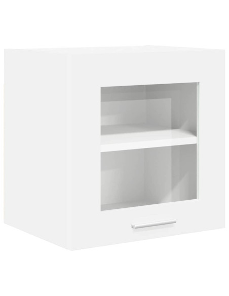 Armadio pensile con porta Riga 2 pcs Bianco 40 x 31 x 40 cm
