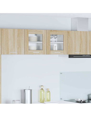 Armadio pensile con porta Riga Rovere Sonoma 40 x 31 x 40 cm