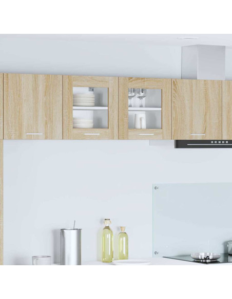 Armadio pensile con porta Riga Rovere Sonoma 40 x 31 x 40 cm