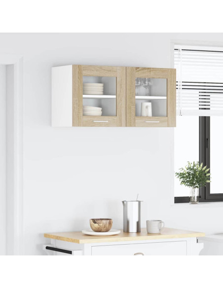 Armadio pensile con porta Riga Rovere Sonoma 40 x 31 x 40 cm