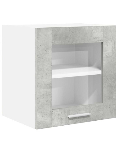 Armadio pensile Riga 2 pcs Grigio cemento 40 x 31 x 40 cm