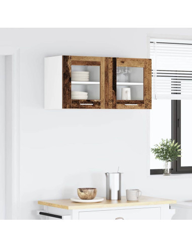 Armadio pensile con porta Riga Legno vecchio 40 x 31 x 40 cm