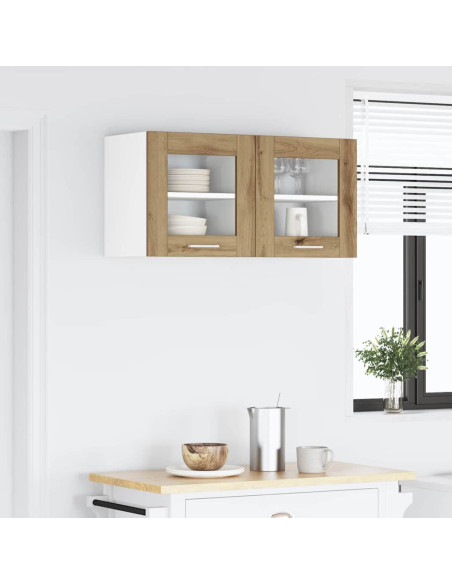 Armadio pensile Riga Rovere artigianale 40 x 31 x 40 cm