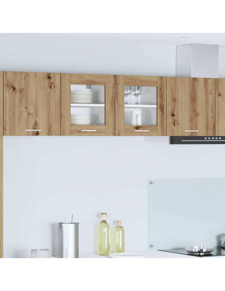 Armadio pensile Riga 2 pcs Rovere artigianale 40 x 31 x 40 cm