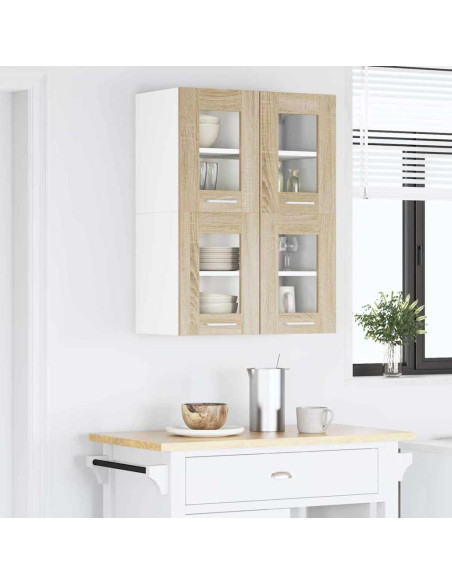 Armadio pensile con porta Riga Rovere Sonoma 60 x 31 x 40 cm