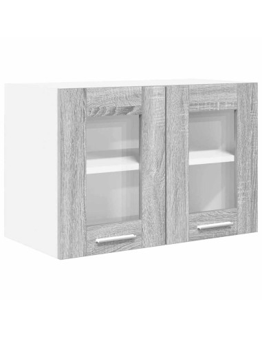 Armadio pensile Riga 2 pcs Grigio Sonoma 60 x 31 x 40 cm