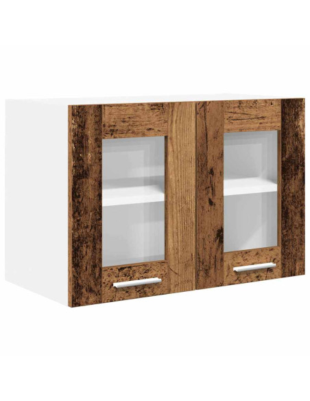 Armadio pensile Riga 2 pcs Legno vecchio 60 x 31 x 40 cm