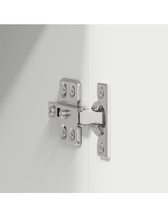 Armadio pensile Riga Bianco 30 x 31 x 80 cm Legno multistrato 2