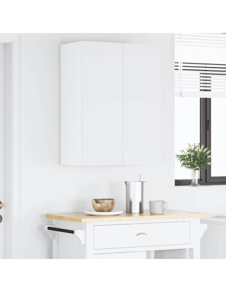 Armadio pensile Riga Bianco 30 x 31 x 80 cm Legno multistrato