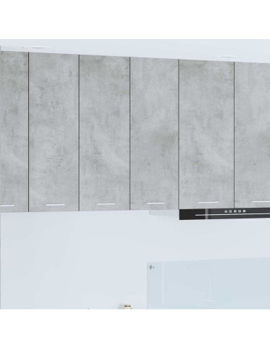 Armadio pensile con porta Riga Grigio cemento 60 x 31 x 80 cm