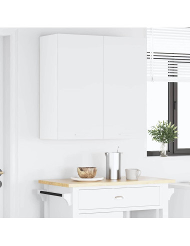 Armadio pensile Riga Bianco 80 x 31 x 80 cm Legno multistrato