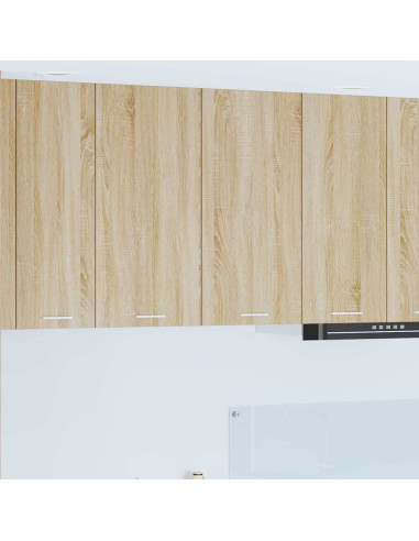 Armadio pensile con porta Riga Rovere Sonoma 80 x 31 x 80 cm