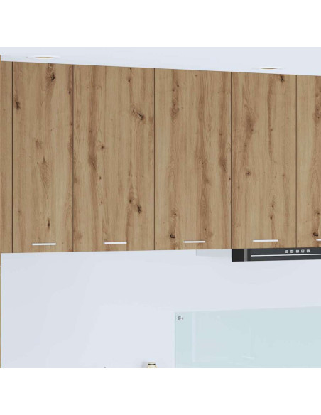 Armadio pensile Riga Rovere artigianale 80 x 31 x 80 cm