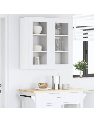 Armadio pensile Riga Bianco 40 x 31 x 80 cm Legno multistrato