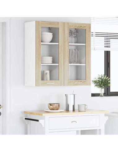 Armadio pensile con porta Riga Rovere Sonoma 40 x 31 x 80 cm