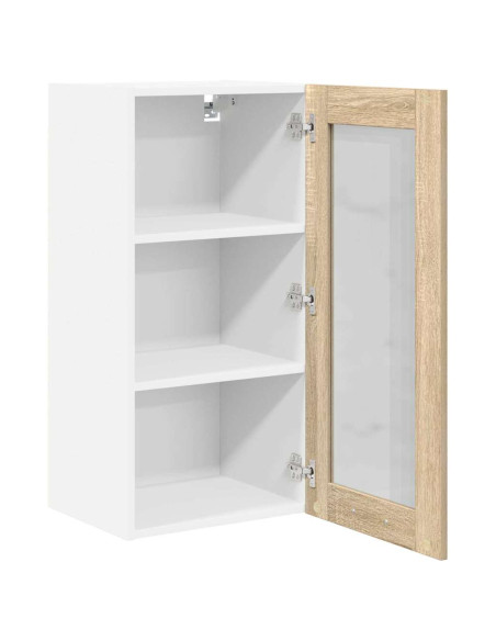 Armadio pensile Riga 2 pcs Rovere Sonoma 40 x 31 x 80 cm