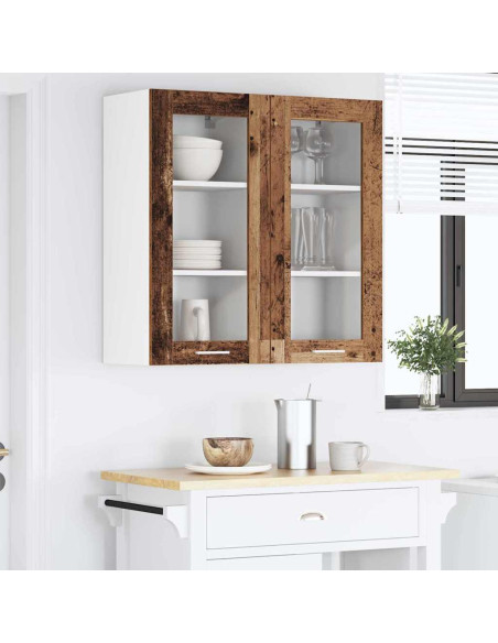 Armadio pensile con porta Riga Legno vecchio 40 x 31 x 80 cm