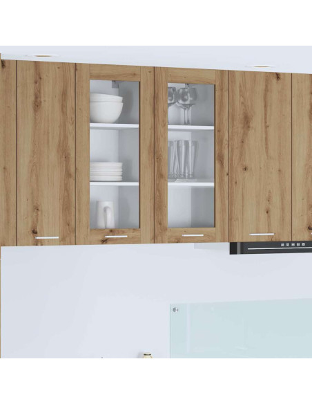 Armadio pensile Riga Rovere artigianale 40 x 31 x 80 cm