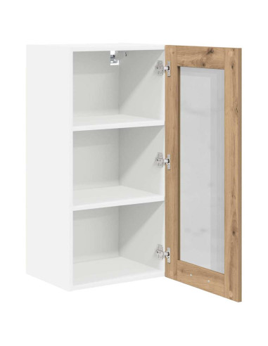 Armadio pensile Riga 2 pcs Rovere artigianale 40 x 31 x 80 cm