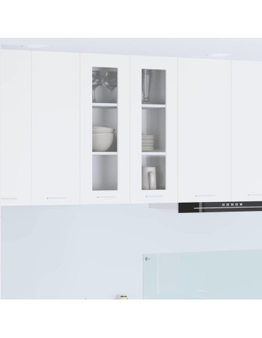 Armadio pensile Riga Bianco 60 x 31 x 80 cm Legno multistrato