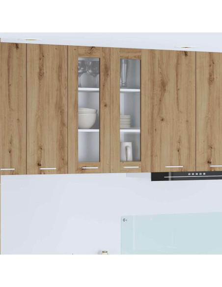 Armadio pensile Riga Rovere artigianale 60 x 31 x 80 cm