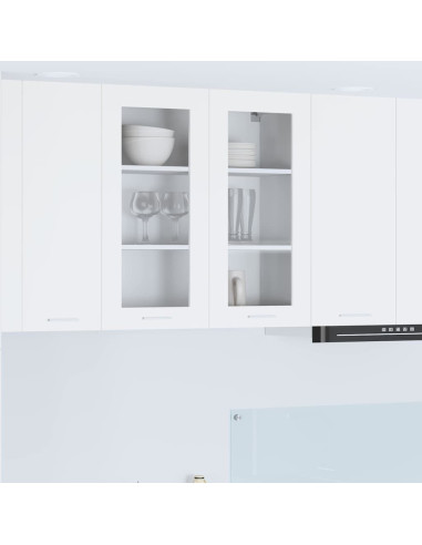 Armadio pensile Riga Bianco 80 x 31 x 80 cm Legno multistrato