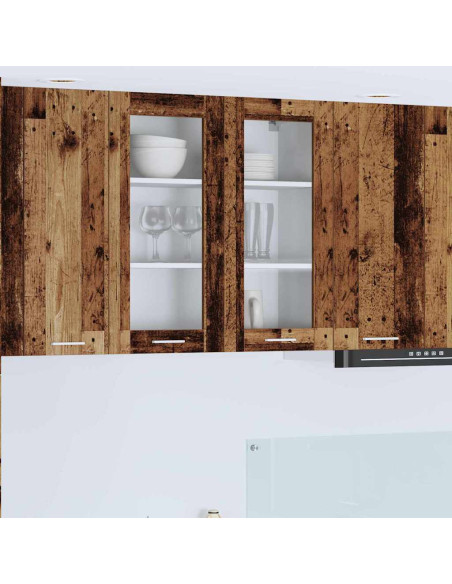 Armadio pensile con porta Riga Legno vecchio 80 x 31 x 80 cm