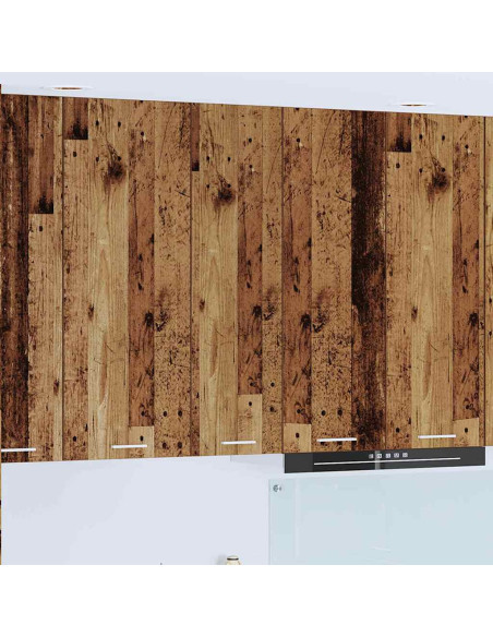 Armadio pensile con porta Riga Legno vecchio 30 x 31 x 100 cm