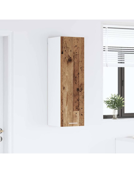 Armadio pensile con porta Riga Legno vecchio 30 x 31 x 100 cm