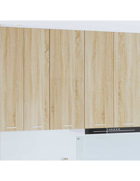 Armadio pensile con porta Riga Rovere Sonoma 40 x 31 x 100 cm