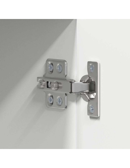 Armadio pensile Riga Bianco 50 x 31 x 100 cm Legno multistrato