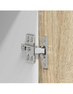 Armadio pensile con porta Riga Rovere Sonoma 60 x 31 x 100 cm 2