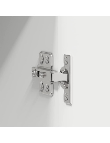 Armadio pensile Riga Bianco 80 x 31 x 100 cm Legno multistrato