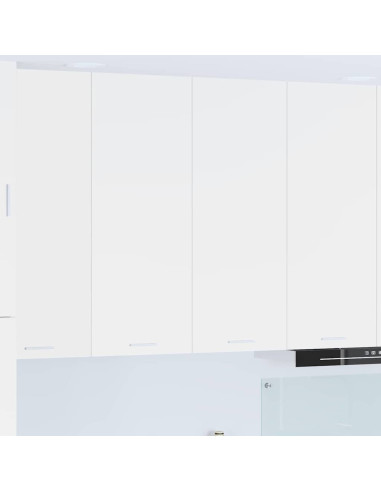 Armadio pensile Riga Bianco 80 x 31 x 100 cm Legno multistrato