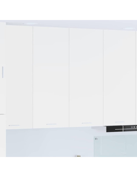 Armadio pensile Riga Bianco 80 x 31 x 100 cm Legno multistrato