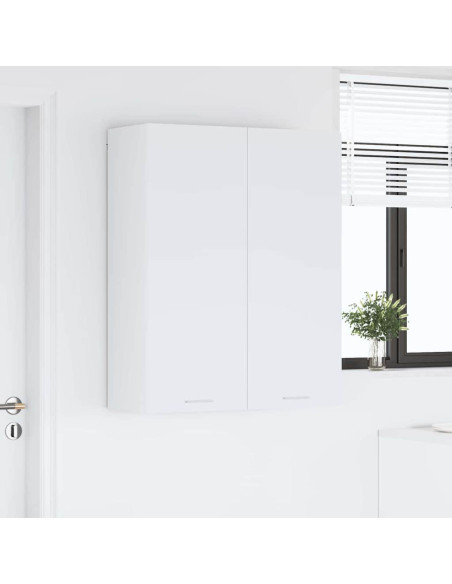 Armadio pensile Riga Bianco 80 x 31 x 100 cm Legno multistrato