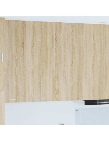 Armadio pensile con porta Riga Rovere Sonoma 80 x 31 x 100 cm