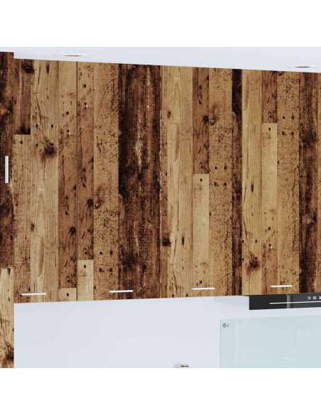 Armadio pensile con porta Riga Legno vecchio 80 x 31 x 100 cm