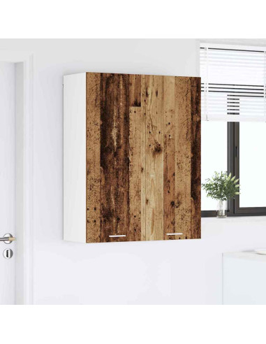 Armadio pensile con porta Riga Legno vecchio 80 x 31 x 100 cm