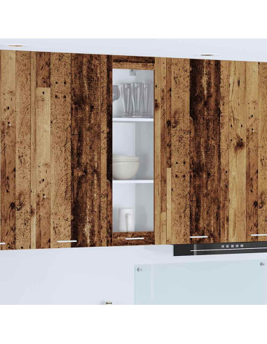 Armadio pensile con porta Riga Legno vecchio 40 x 31 x 100 cm