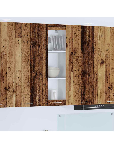 Armadio pensile con porta Riga Legno vecchio 40 x 31 x 100 cm