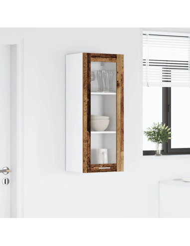 Armadio pensile con porta Riga Legno vecchio 40 x 31 x 100 cm