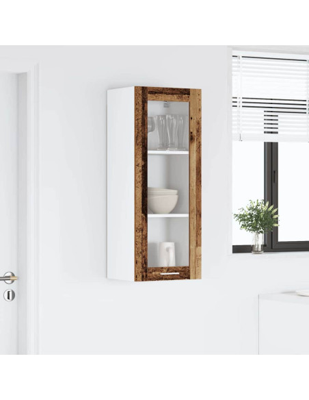 Armadio pensile con porta Riga Legno vecchio 40 x 31 x 100 cm