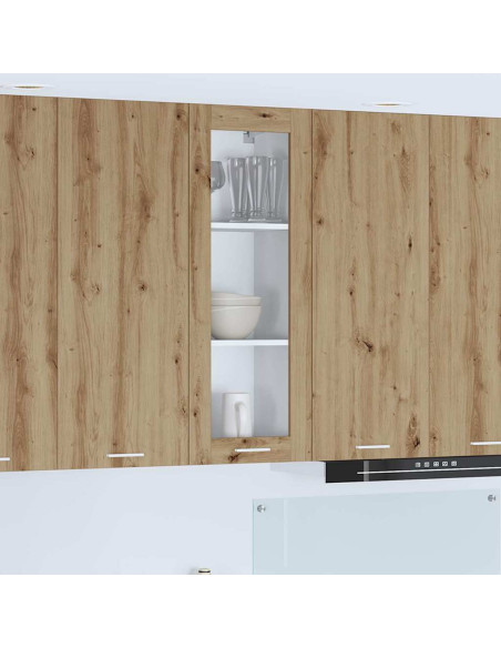 Armadio pensile Riga Rovere artigianale 40 x 31 x 100 cm