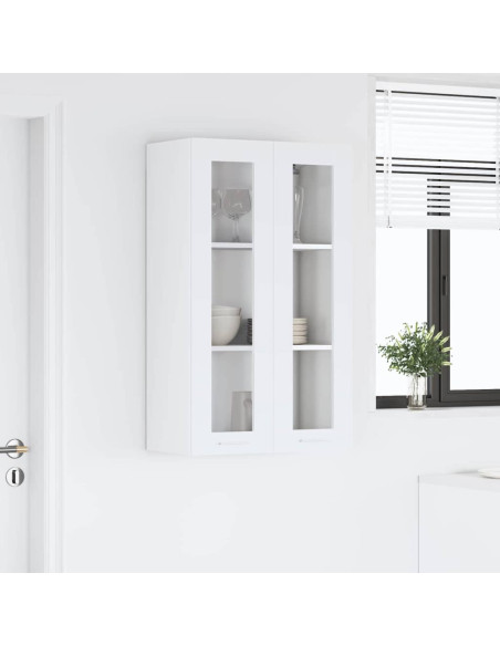 Armadio pensile Riga Bianco 60 x 31 x 100 cm Legno multistrato