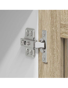 Armadio pensile con porta Riga Rovere Sonoma 60 x 31 x 100 cm 2