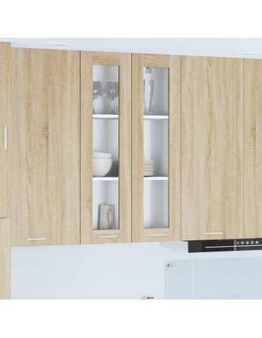 Armadio pensile con porta Riga Rovere Sonoma 60 x 31 x 100 cm